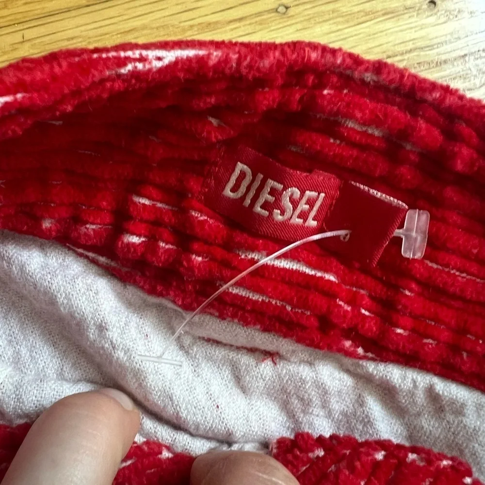 Diesel Kids Red Corduroy Skirt, size 8